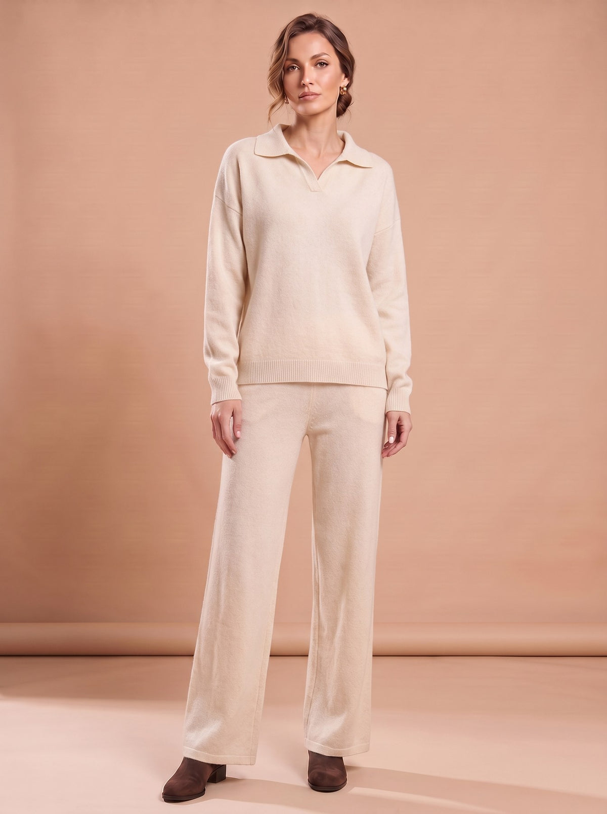 Ensemble Odile abricot