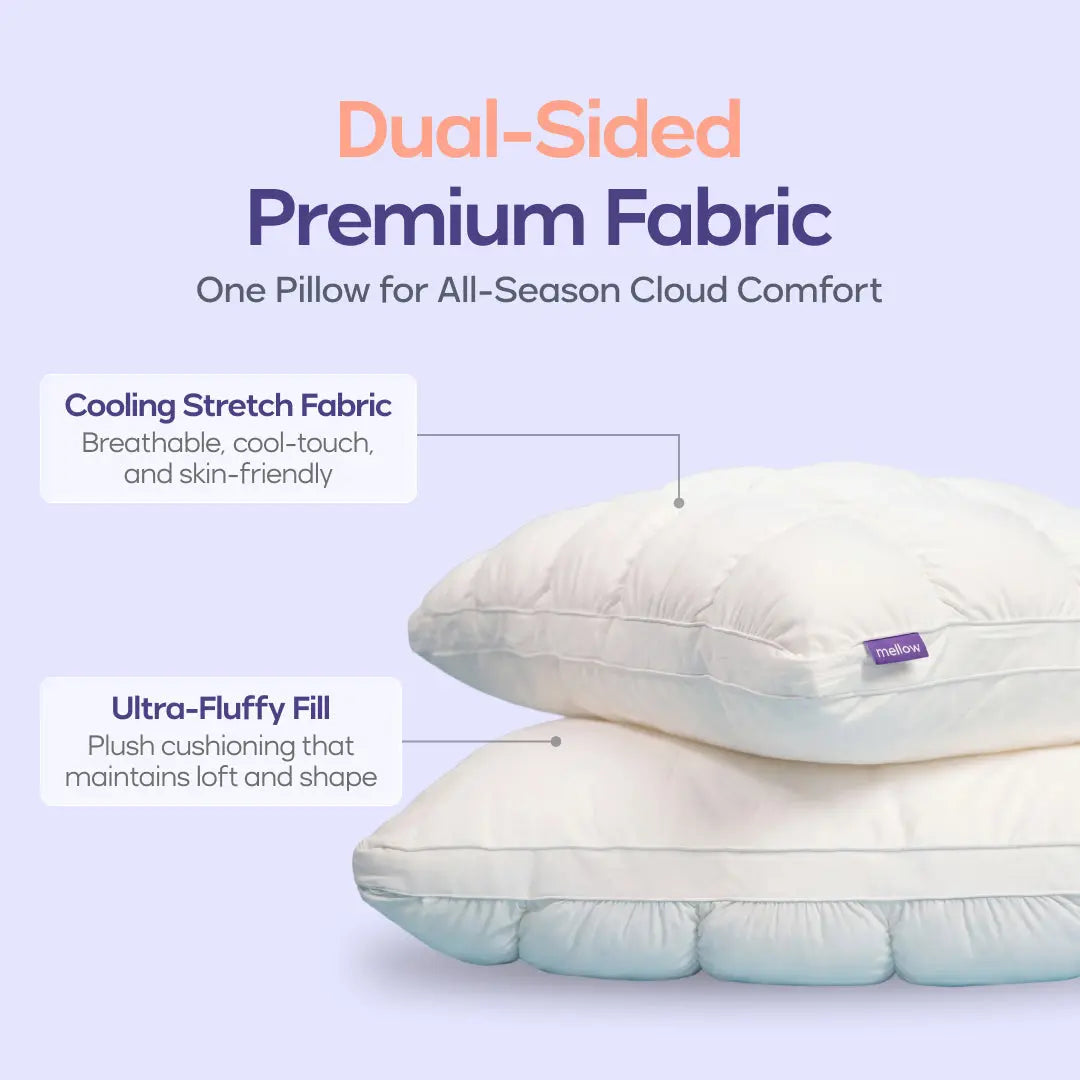 Lushko Cloud Pillow quilted puff grid design