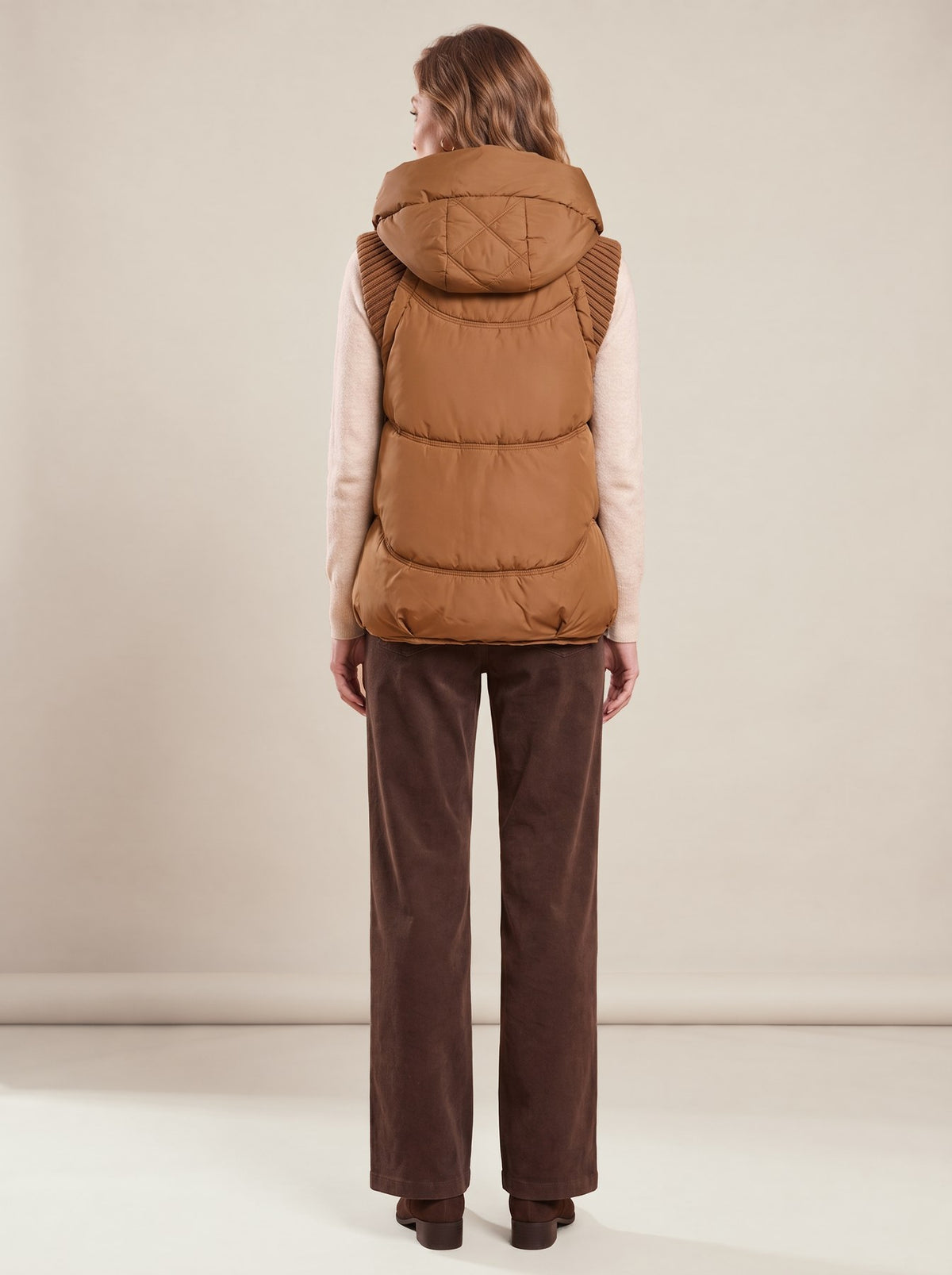 Gilet Berthe vu de dos