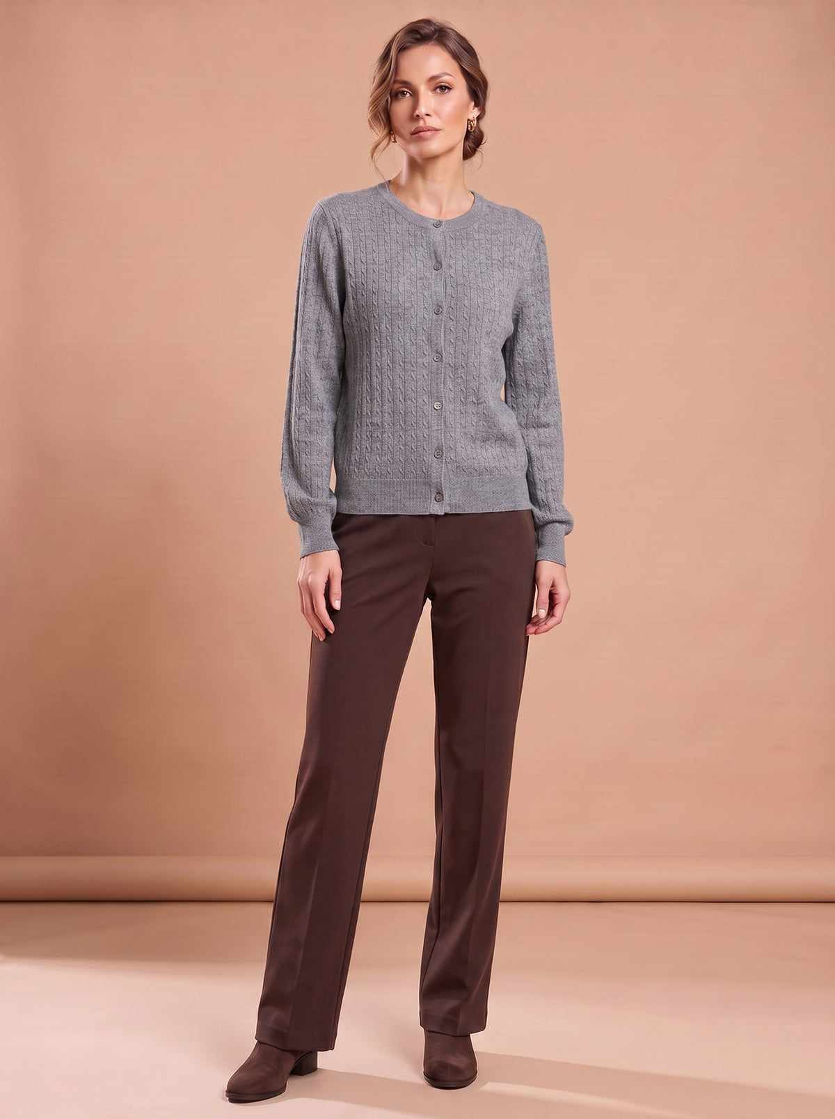 Gilet Éliane gris
