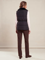 Huguette Gilet, back view