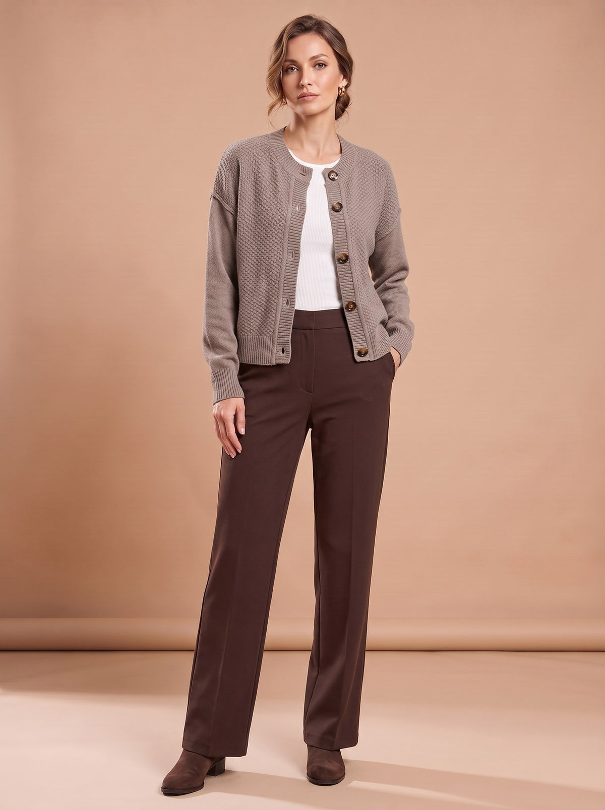 Gilet Pierrette porté