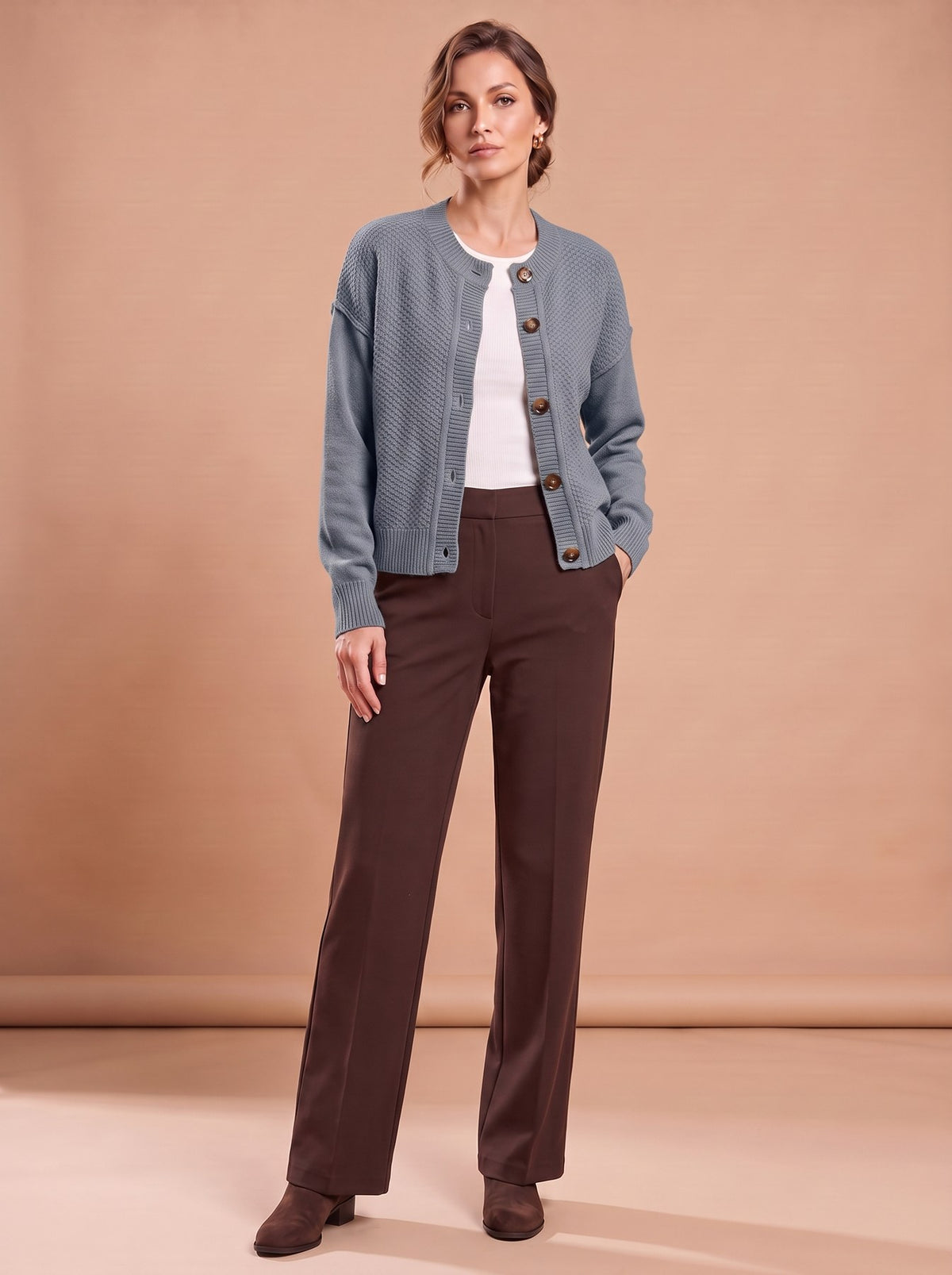 Gilet Pierrette gris