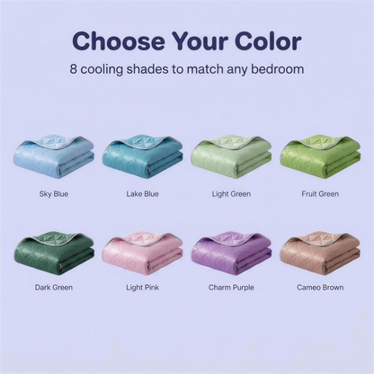 Choose Your Color - Lushko cooling blanket available in 8 colors