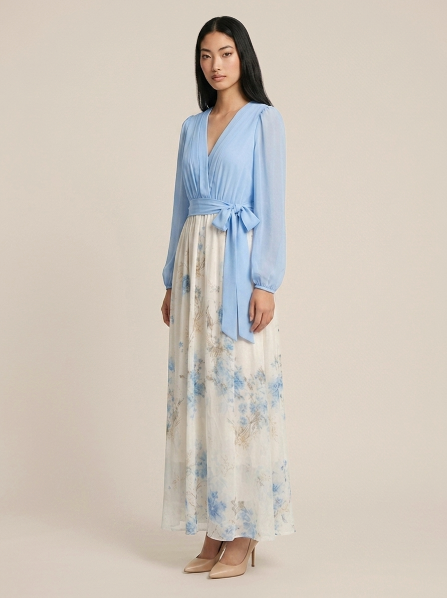 Capucine Dress – three-quarter view