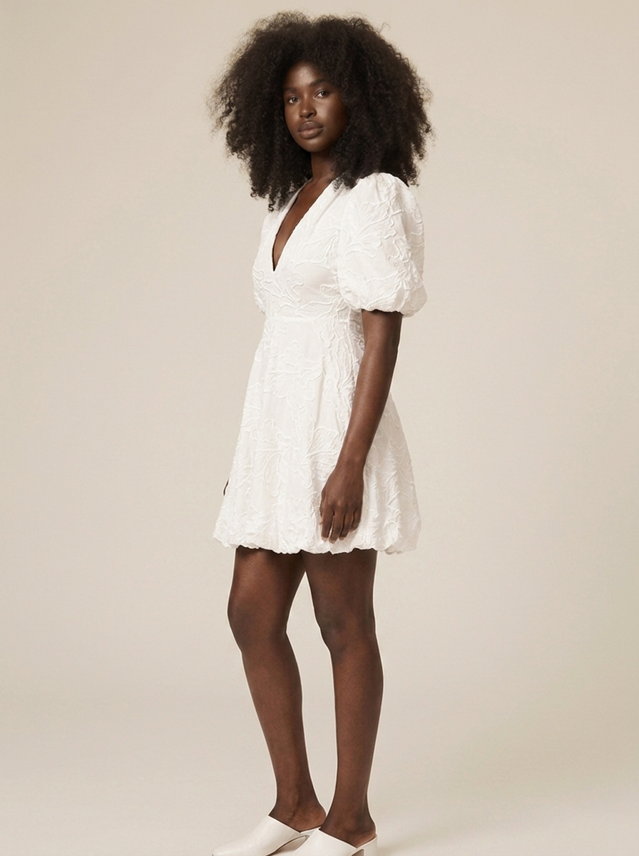 Céleste Dress – three-quarter view