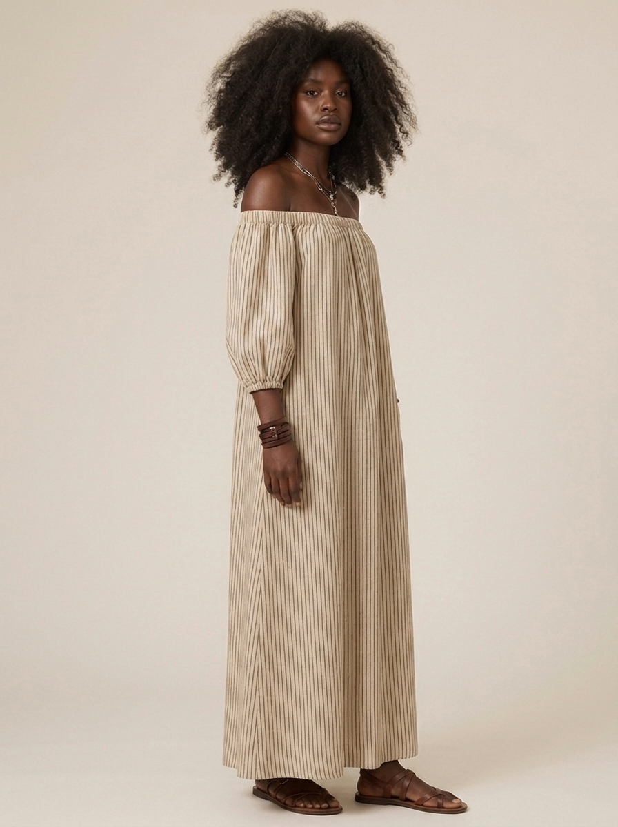 Émeline Dress – three-quarter view