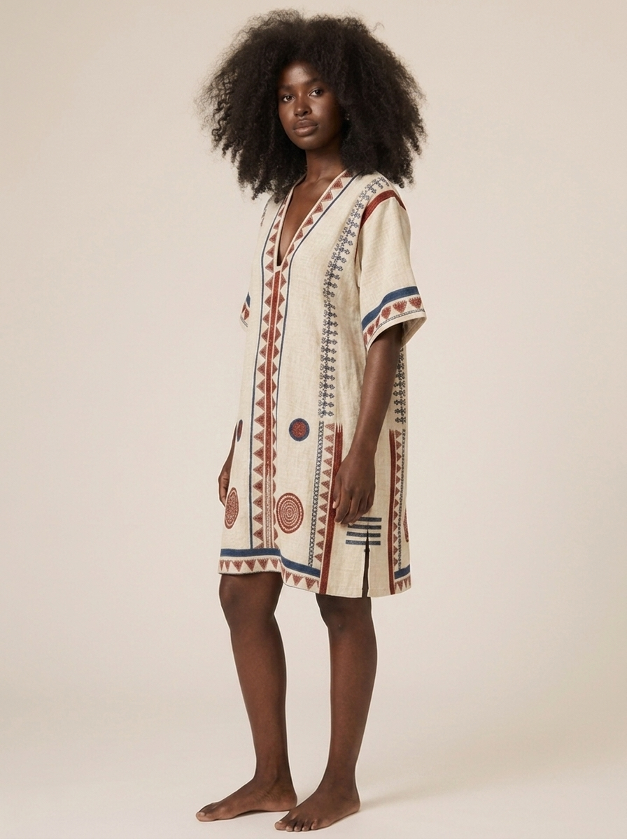 Robe Garance vue trois-quarts