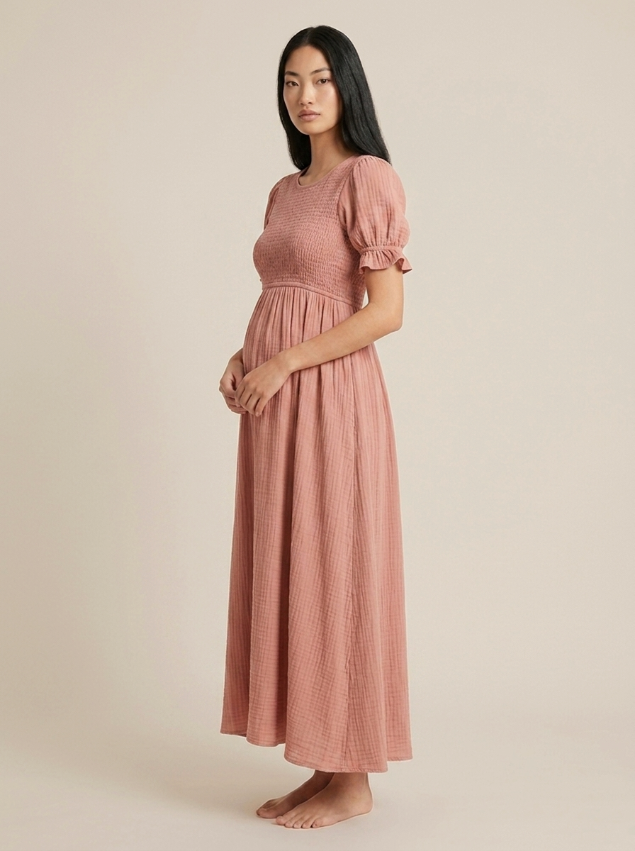 Marion Dress – three-quarter view