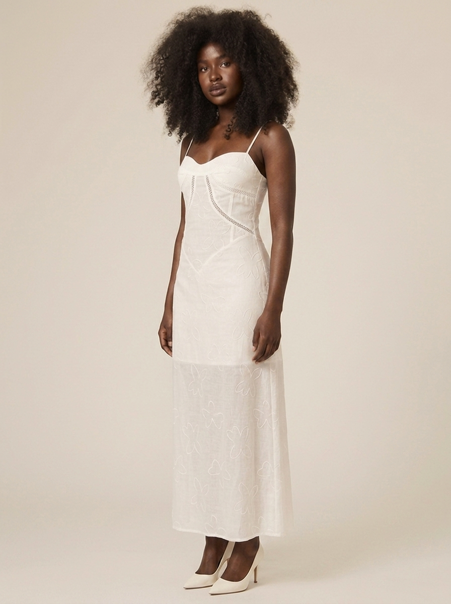 Noémie Dress – three-quarter view
