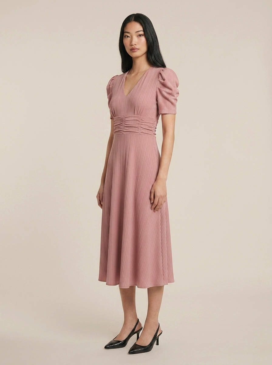Pauline Dress – three-quarter view