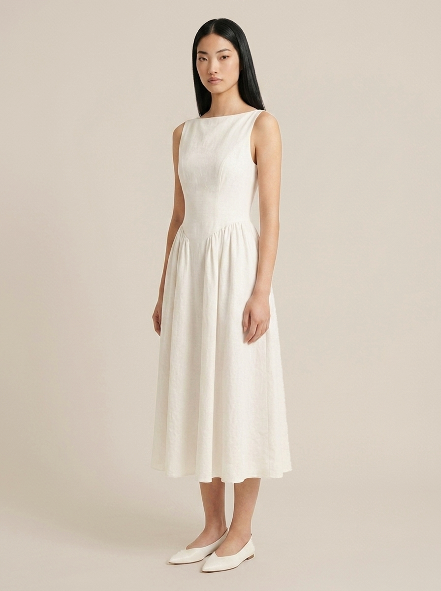 Robe Suzanne vue trois-quarts