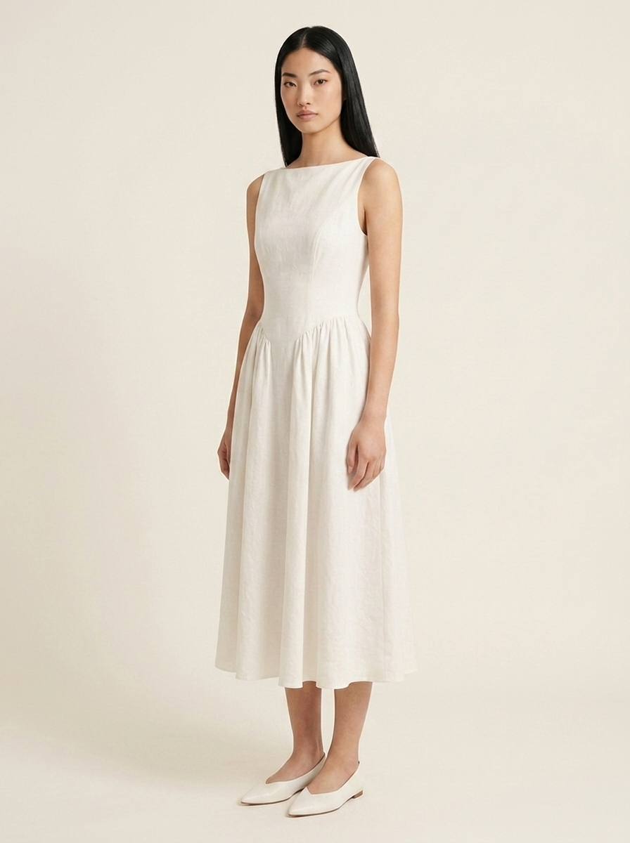 Robe Suzanne vue trois-quarts