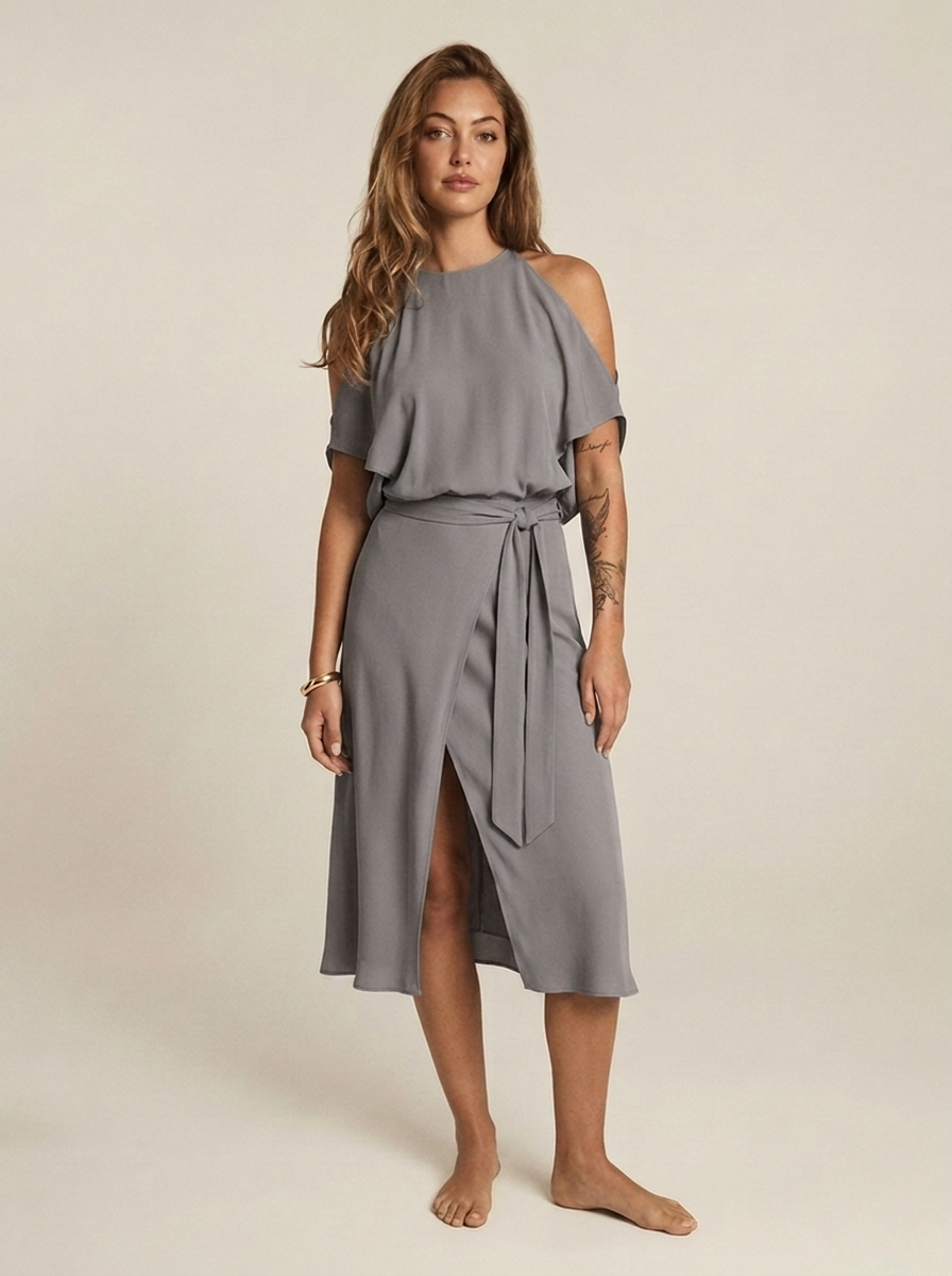 Robe Séraphine Gris