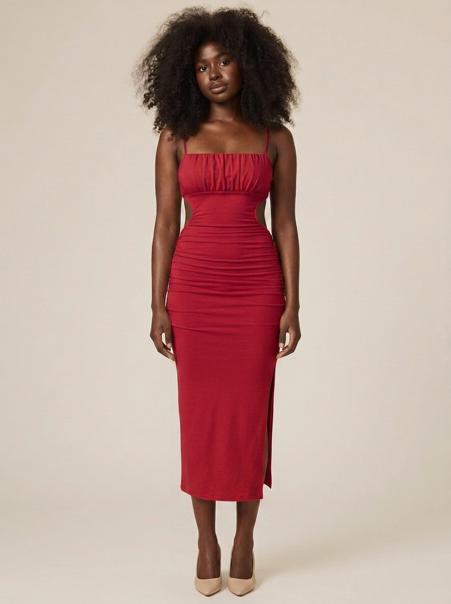 Anaïs Dress – Red
