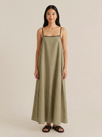 Aurore Dress – Khaki