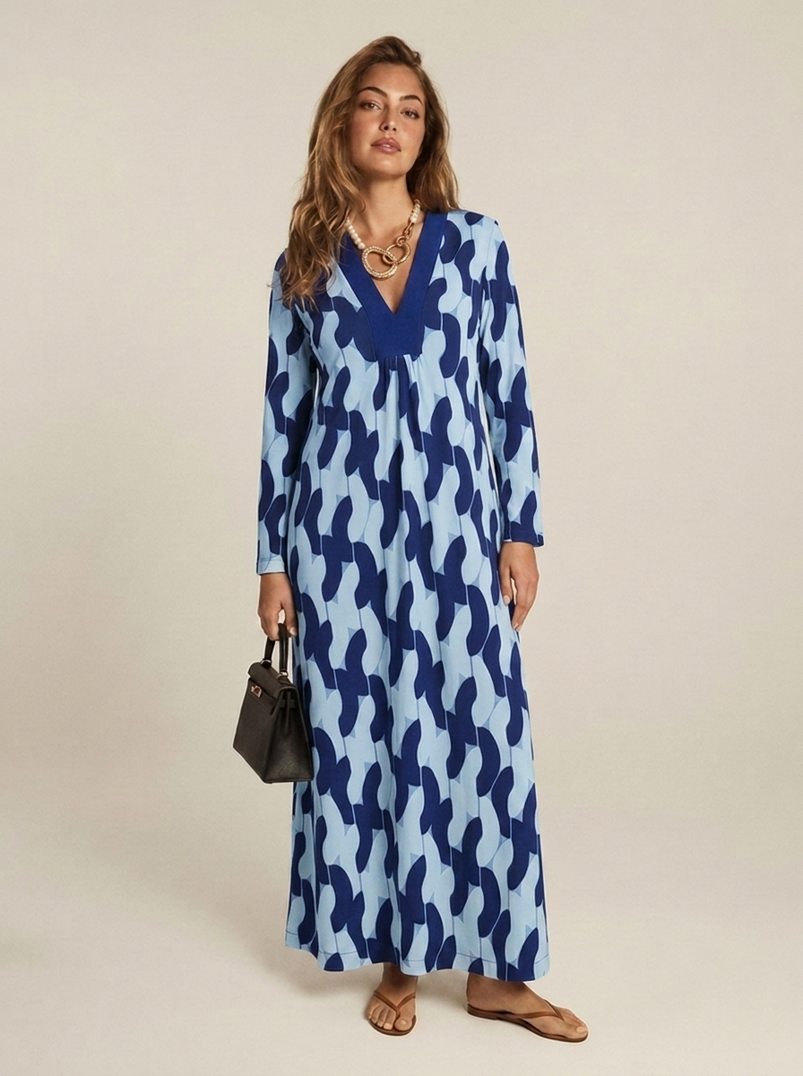 Robe Clarisse Bleu