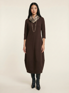 Robe Constance Marron