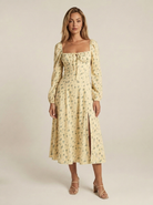 Robe Eloise Jaune pale