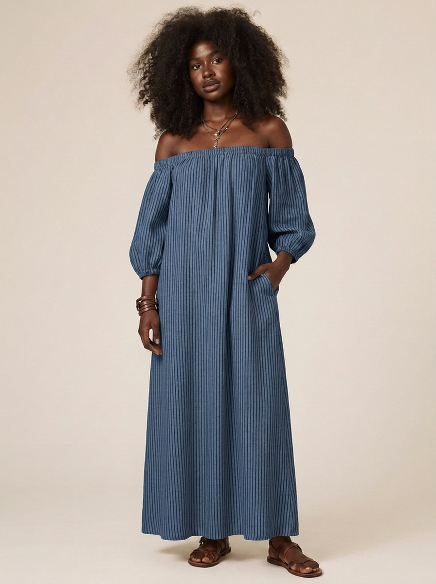 Robe Emeline Bleu