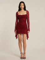 Fleur Dress – Red