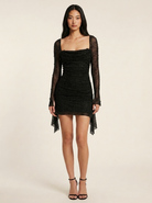 Robe Fleur Noir