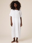 Robe Iris Blanc