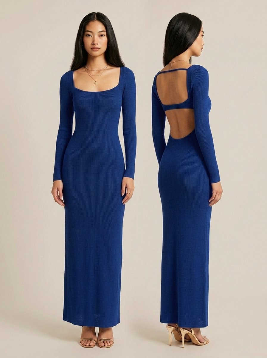 Jeanne Dress – Blue