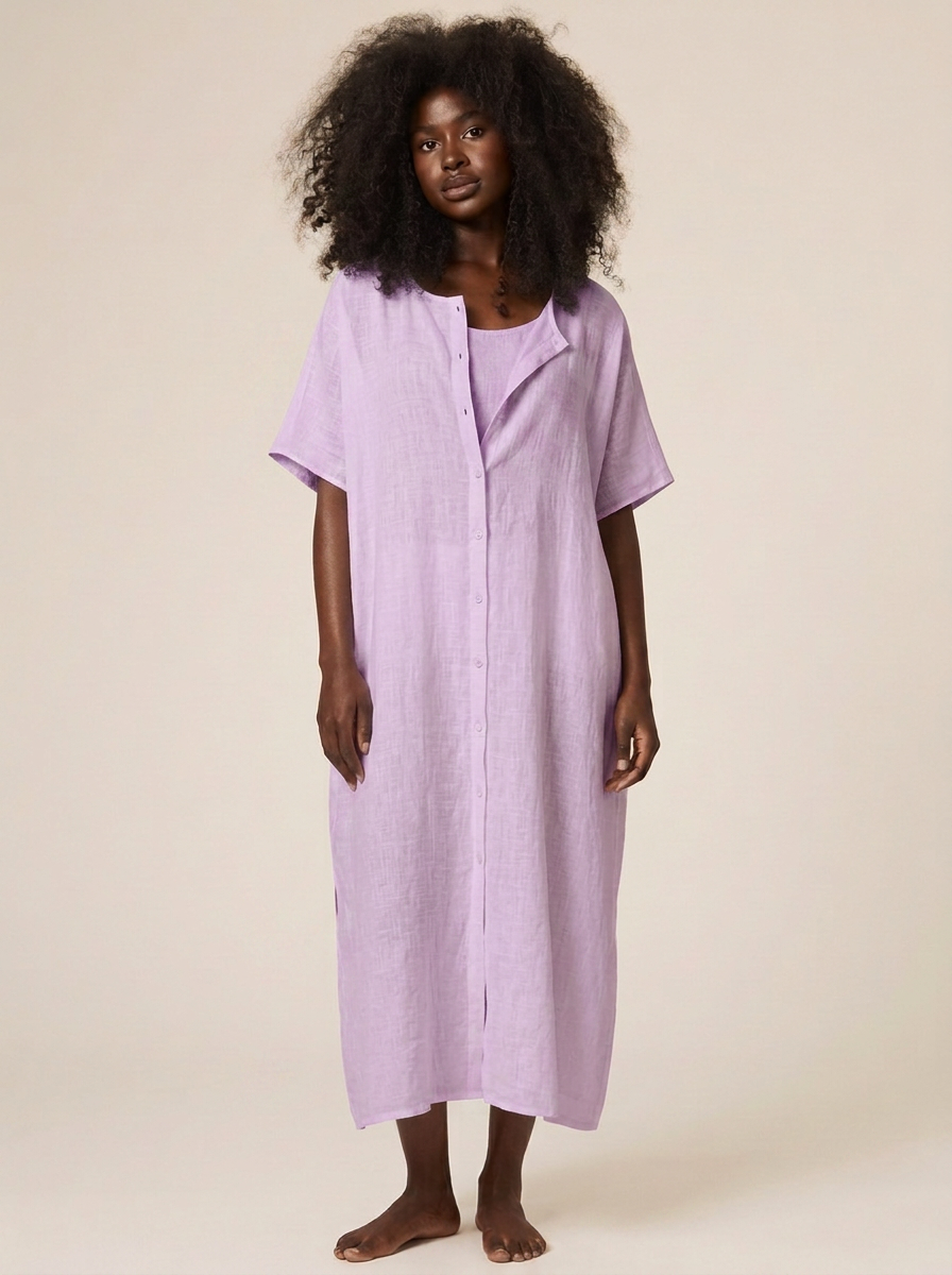 Robe Iris Lilas