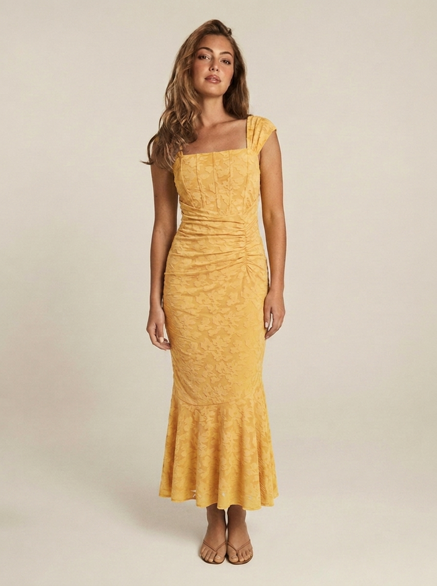 Robe Louise Jaune