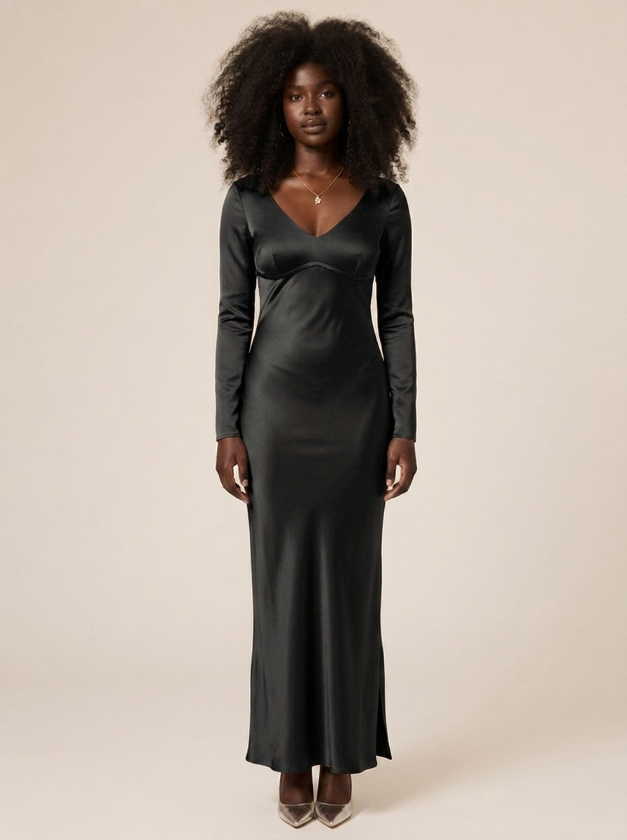 Robe Marguerite Noir