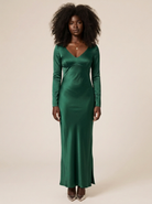 Robe Marguerite Vert