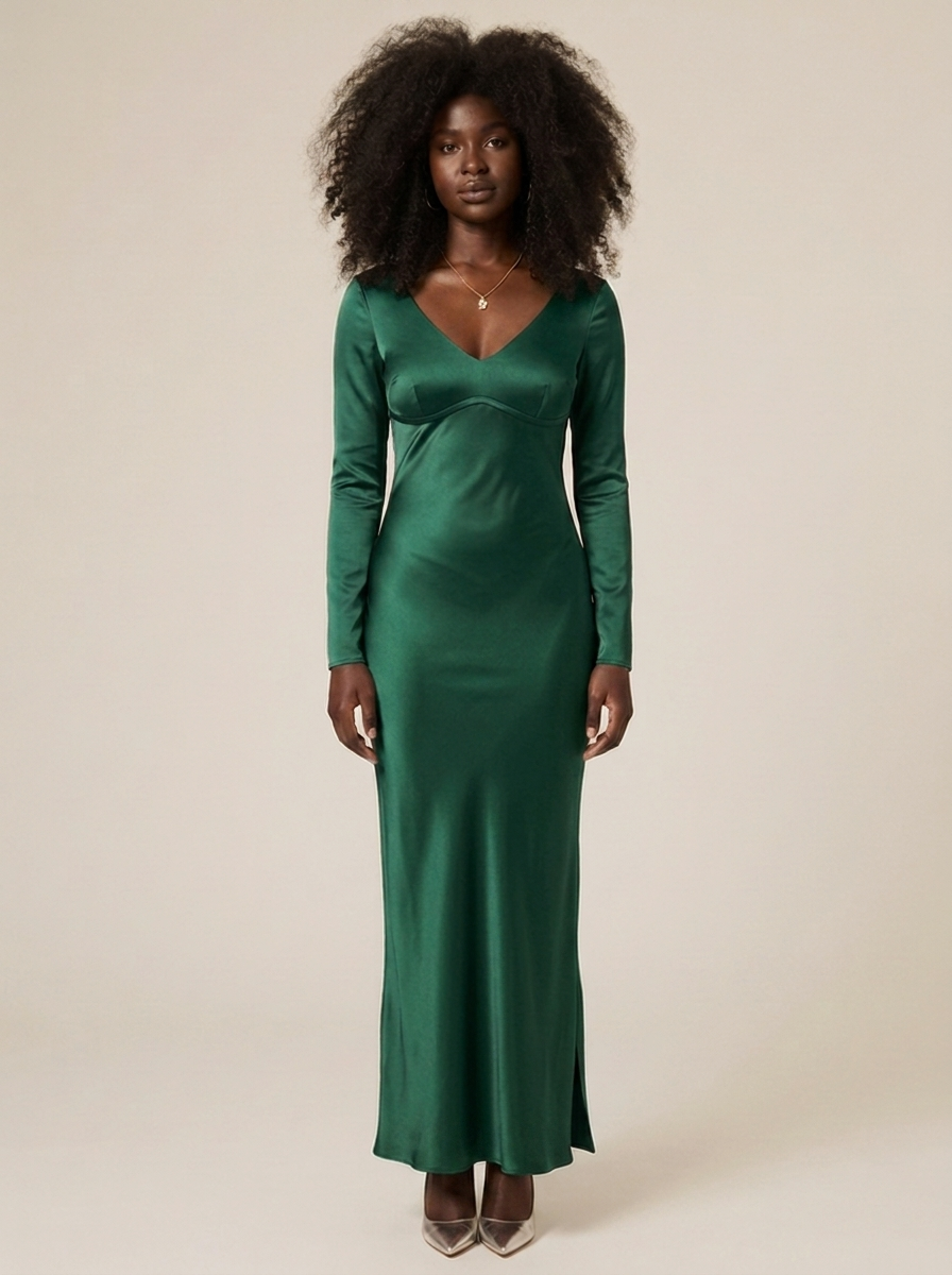Marguerite Dress – Green