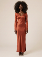 Robe Marguerite Terracotta