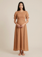 Marion Dress – Camel