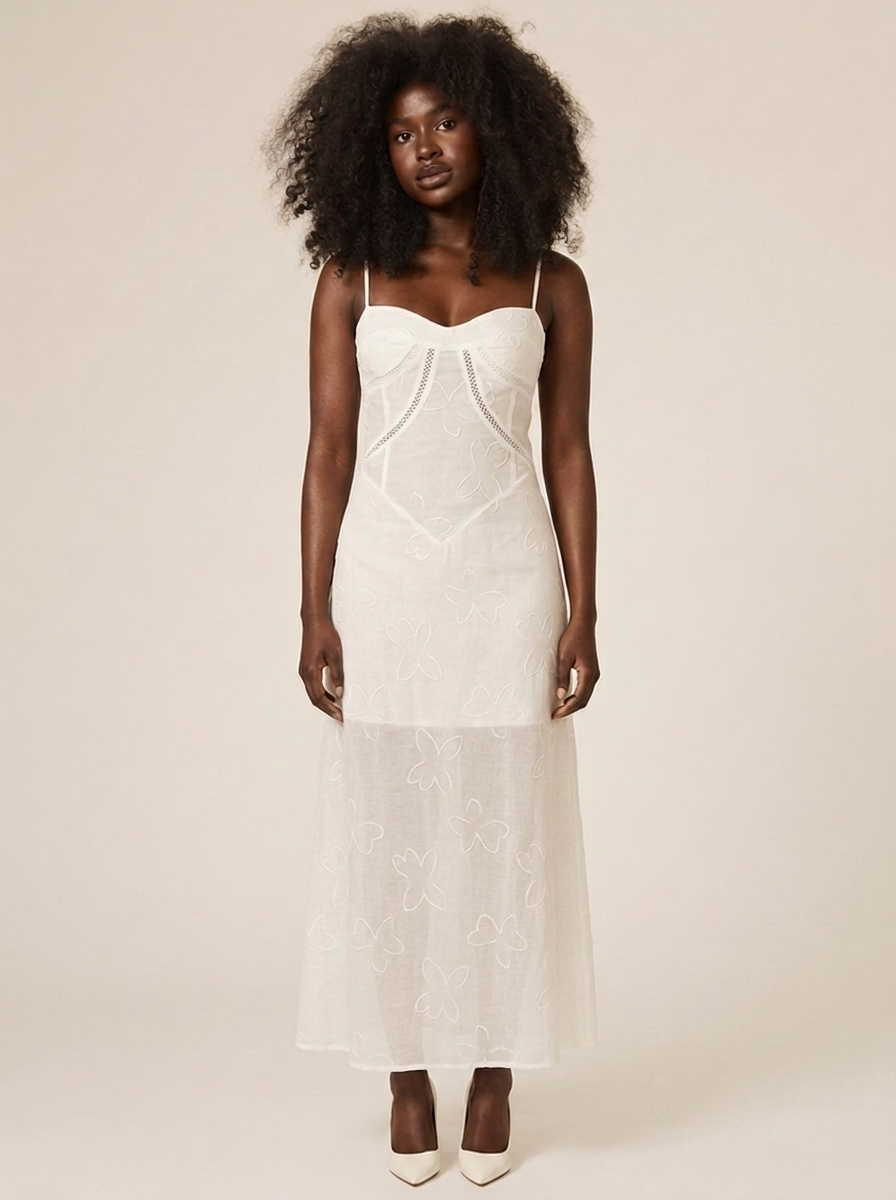 Robe Noemie Blanc