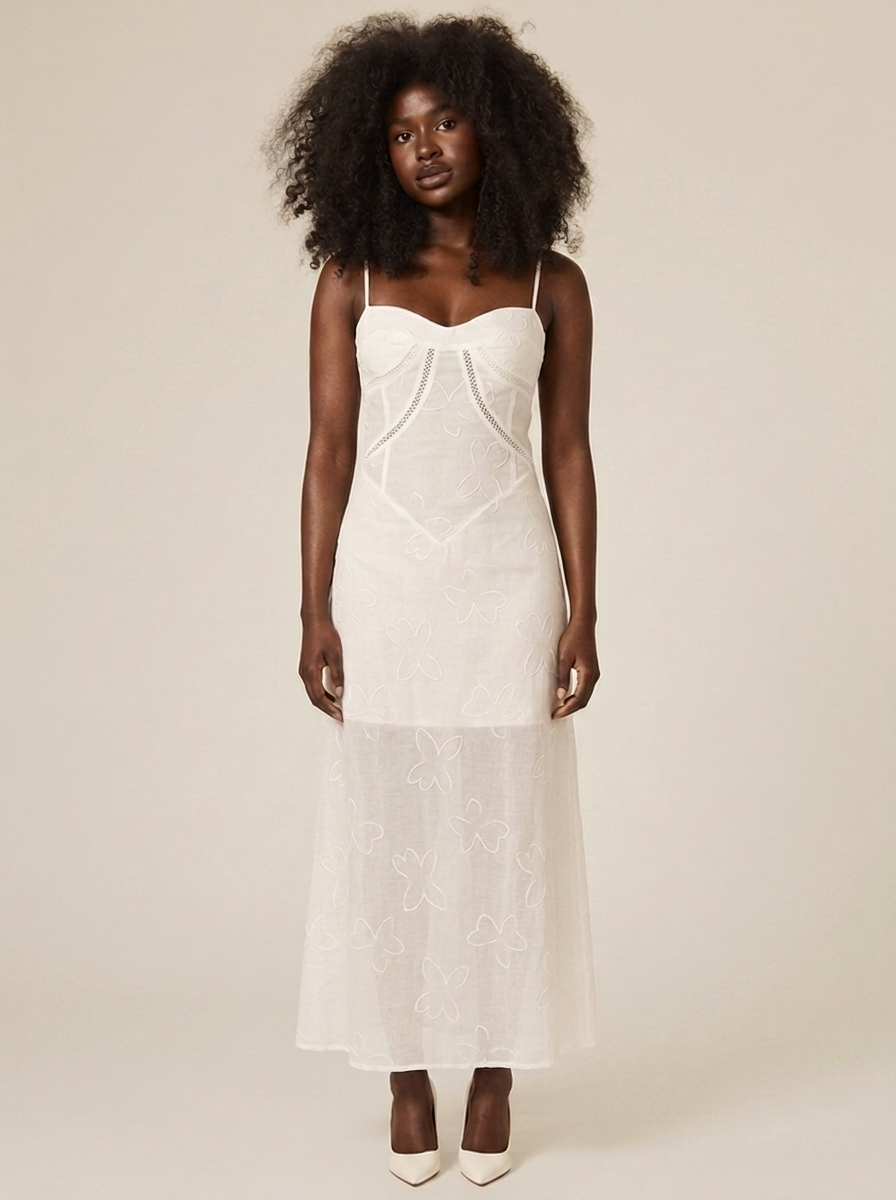 Noémie Dress – White