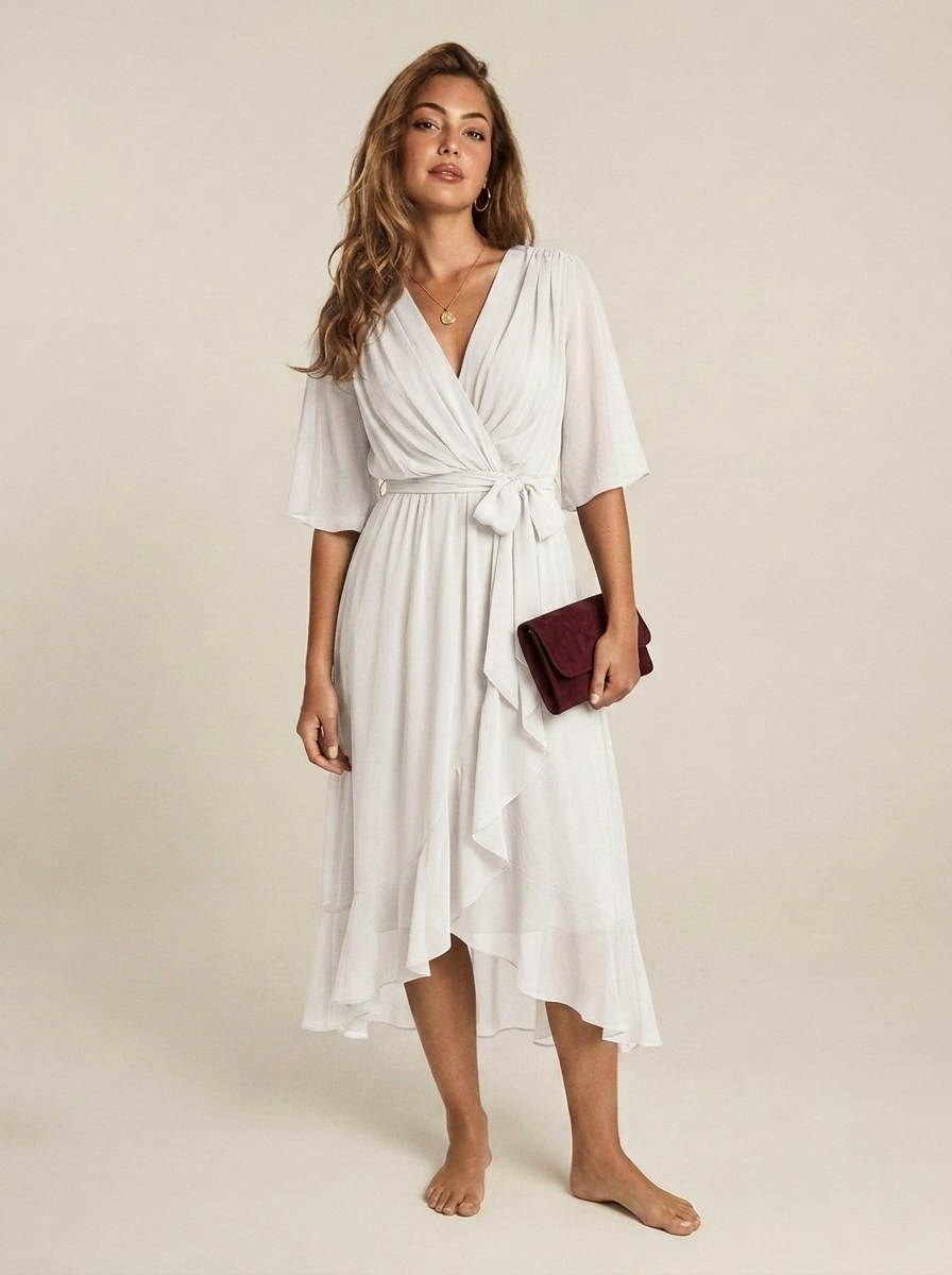 Robe Sixtine Blanc