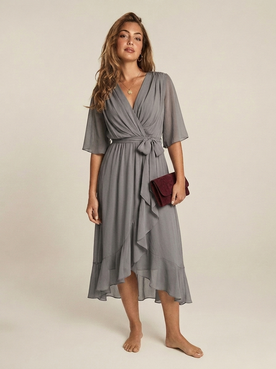 Robe Sixtine Gris