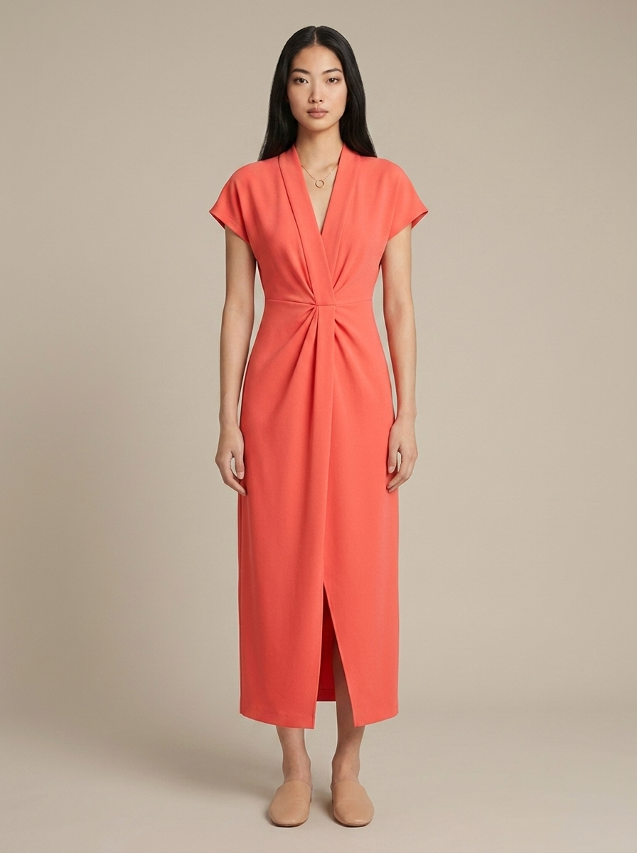 Robe Amandine Corail