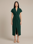 Robe Amandine Vert fonce