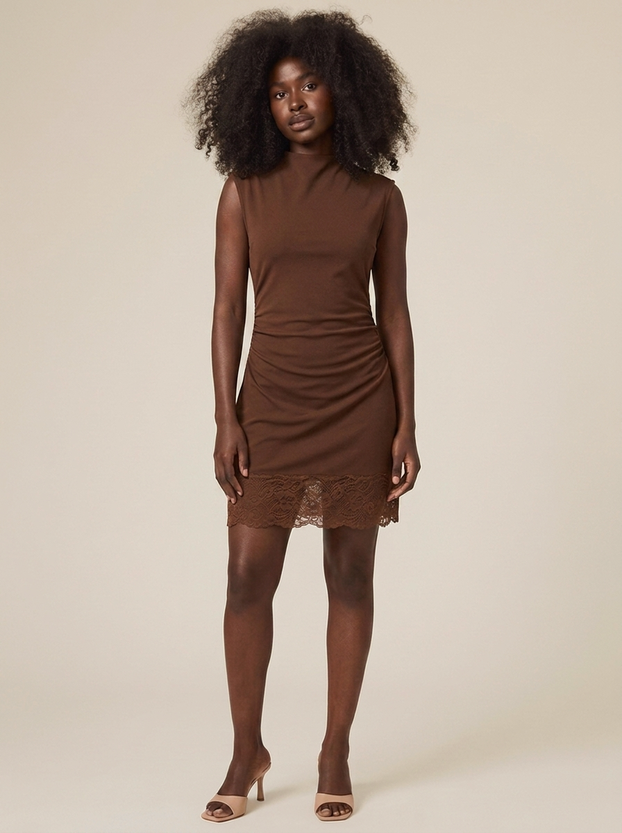 Carmen Dress – Brown