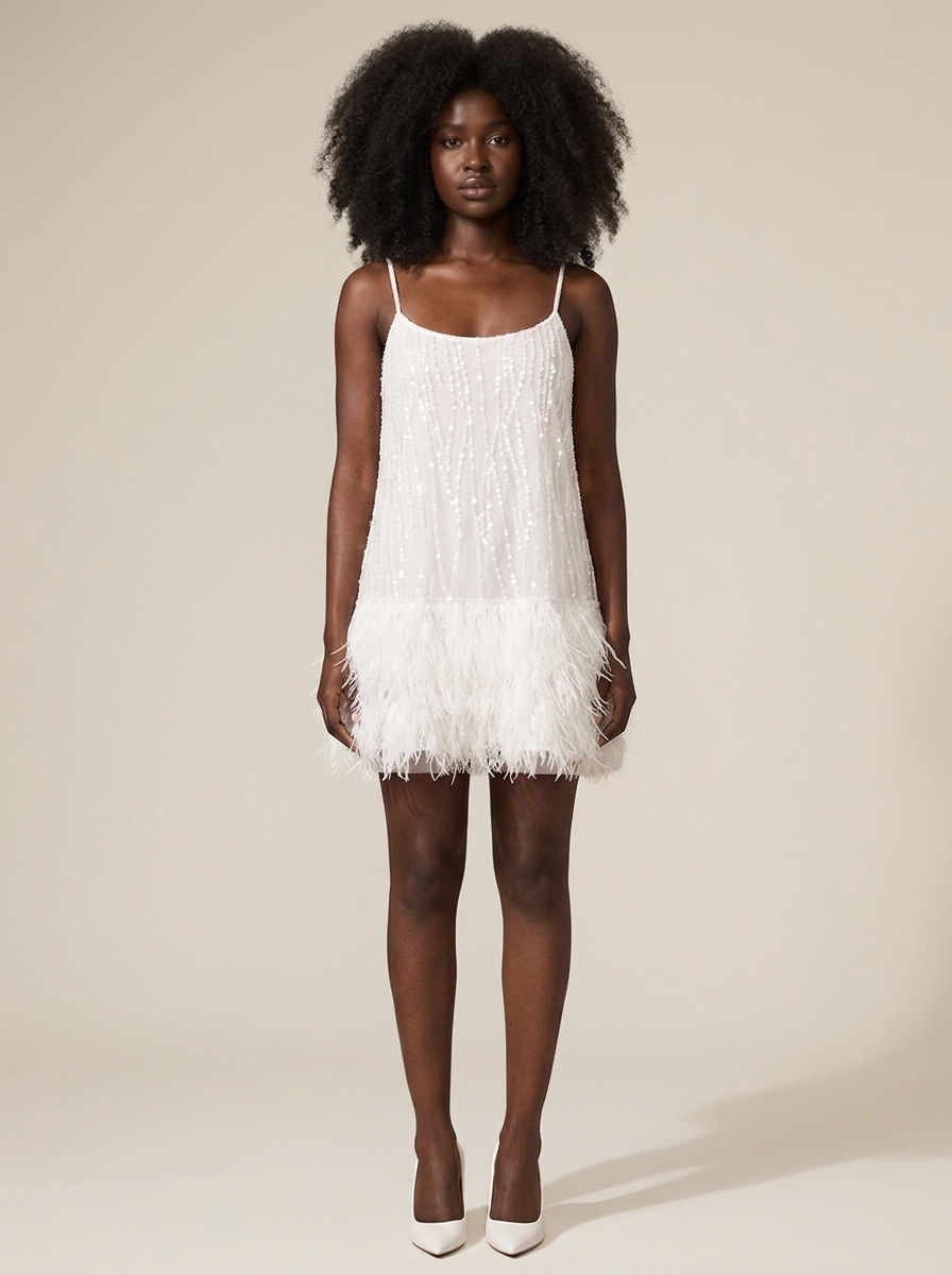 Diane Dress – White