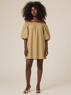 Faustine Dress – Khaki