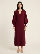 Robe Flavie Bordeaux