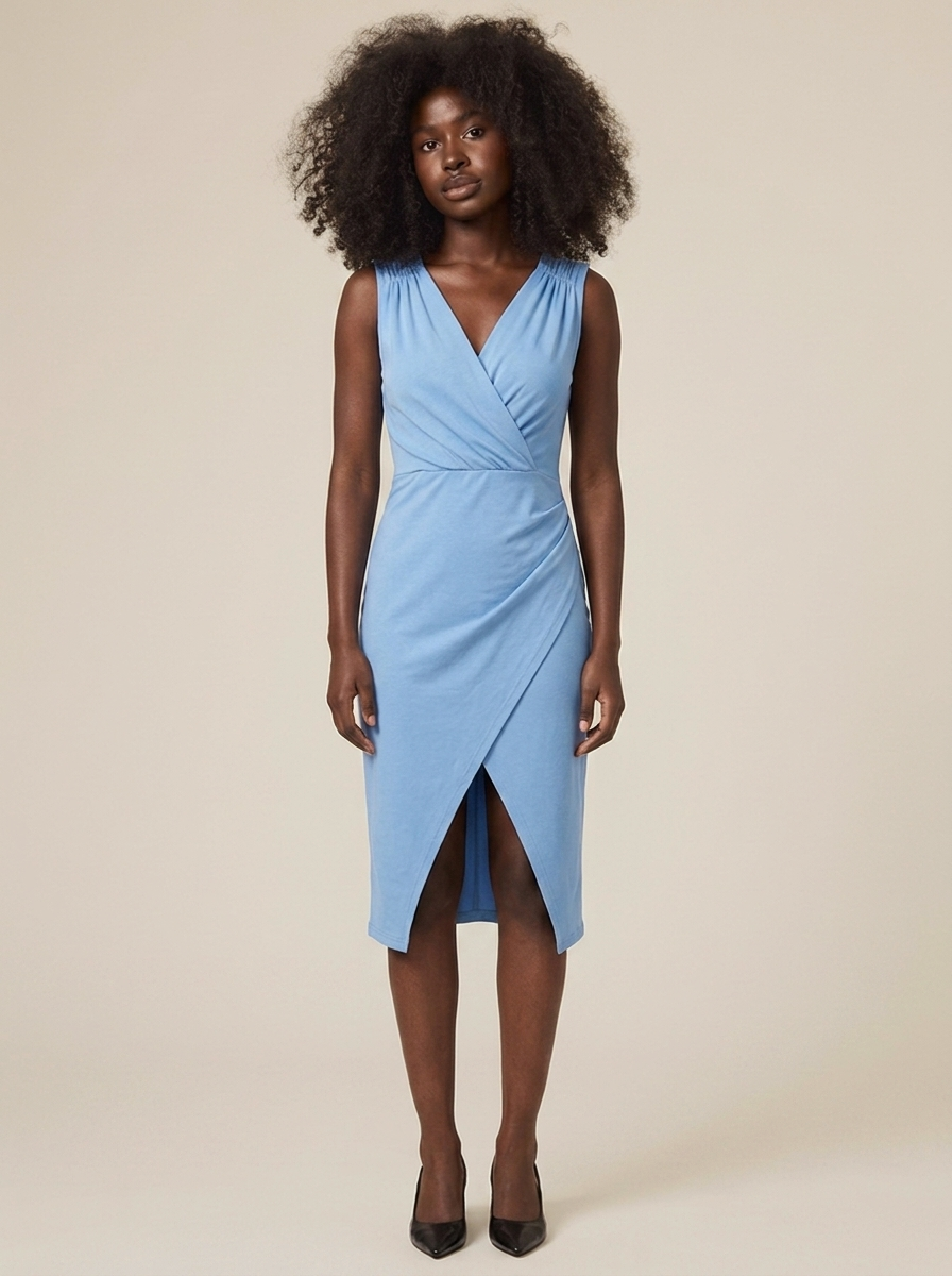 Hortense Dress – Light blue