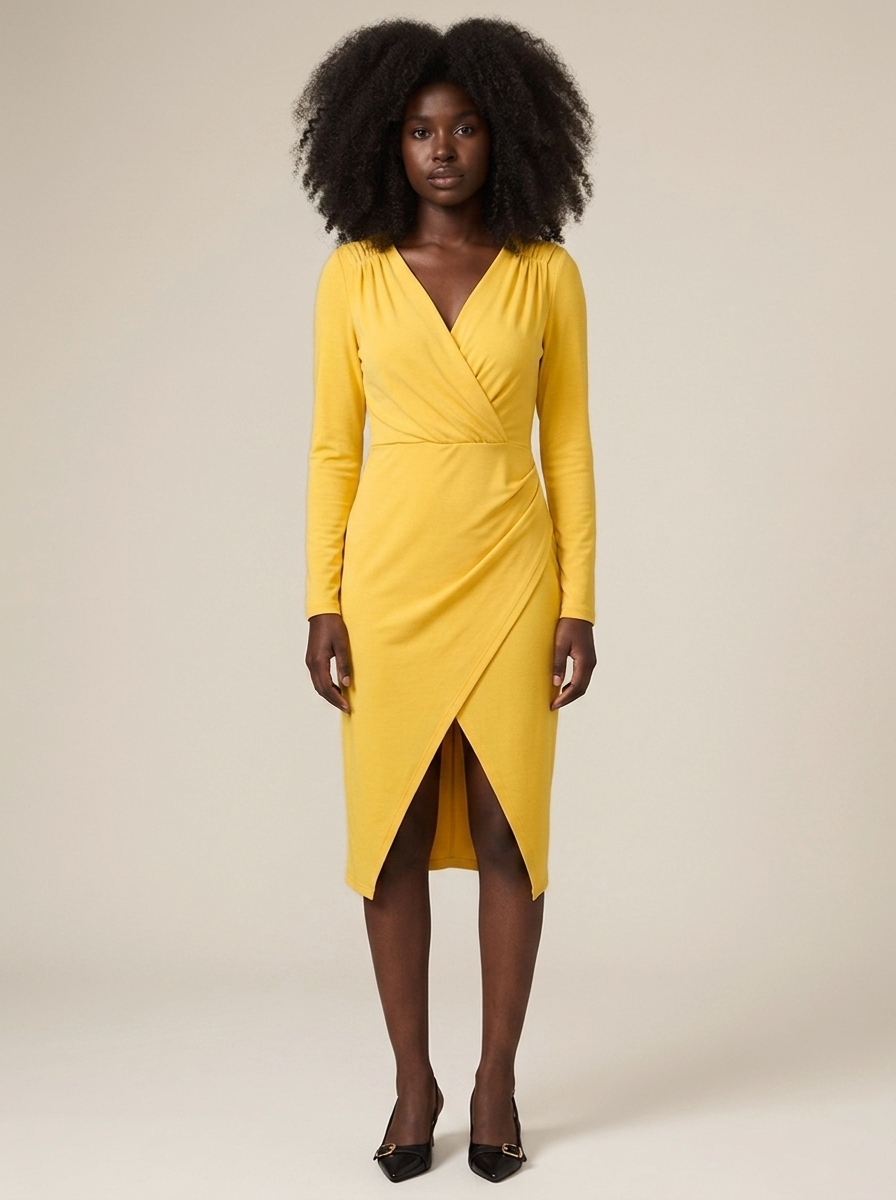Hortense Dress – Yellow