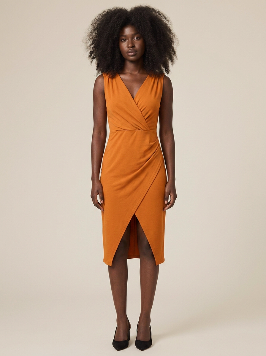 Hortense Dress – Orange