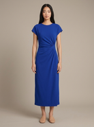 Robe Leonie Bleu roi