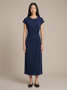 Robe Leonie Bleu marine